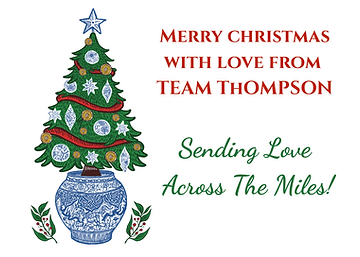 Merry Christmas Across The Miles