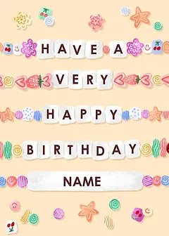 Birthday Bracelet