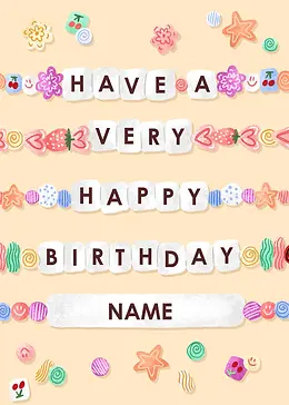 Birthday Bracelet