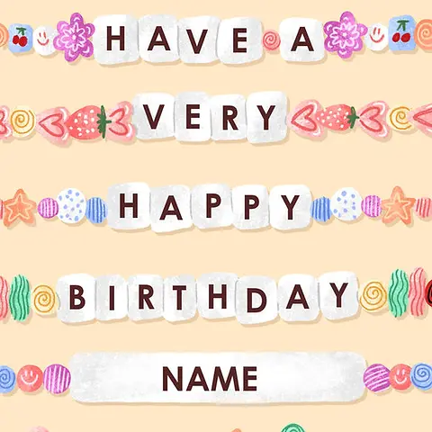 Birthday Bracelet