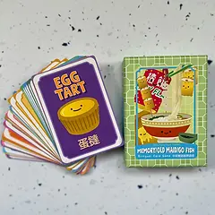 Card Game: Memory/ Go Fish/ Old Maid Food Edition