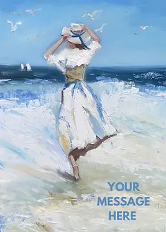 Girl At The Beach