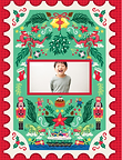 Festive Christmas Hong Kong Red - Photo Upload