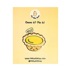 Enamel Pin Pal - Egg Tart