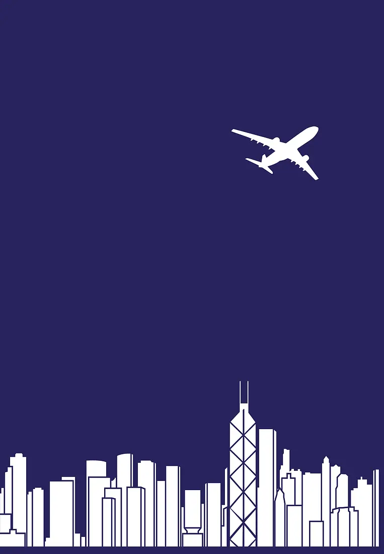 HK Skyline Leaving Blue