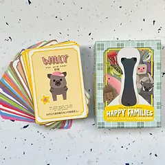 Card Game: Happy Families- Wildlife