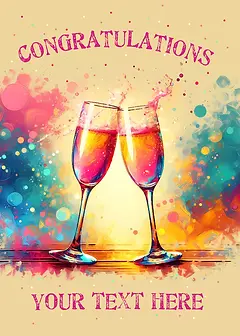 Congratulations Glasses