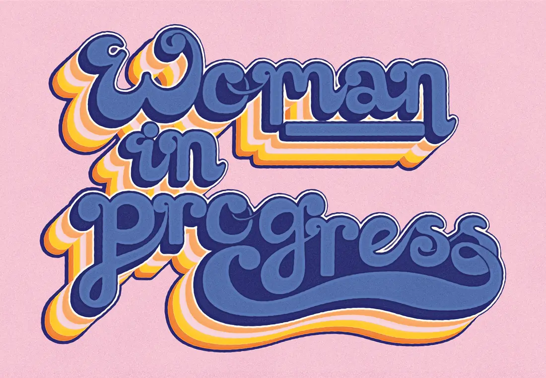 Woman in progress