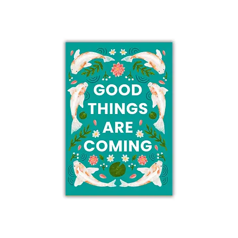 Roksaan Art Print: Good Things Are Coming