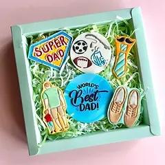 The "World’s Best Dad" Cookie Set