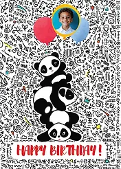 Panda Card Photo