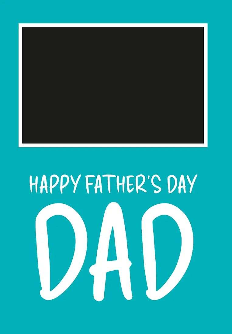 Plain Photo Father’s Day