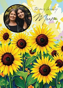 Mum Sunflowers (UK) - Photo