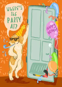 Where's the party at?