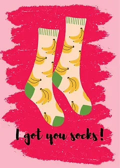 I got you socks!