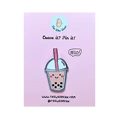 Enamel Pin Pal - Boba