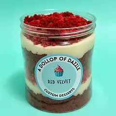 Cake Jar Red Velvet