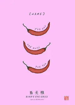 I've got the hots for you (Editable)