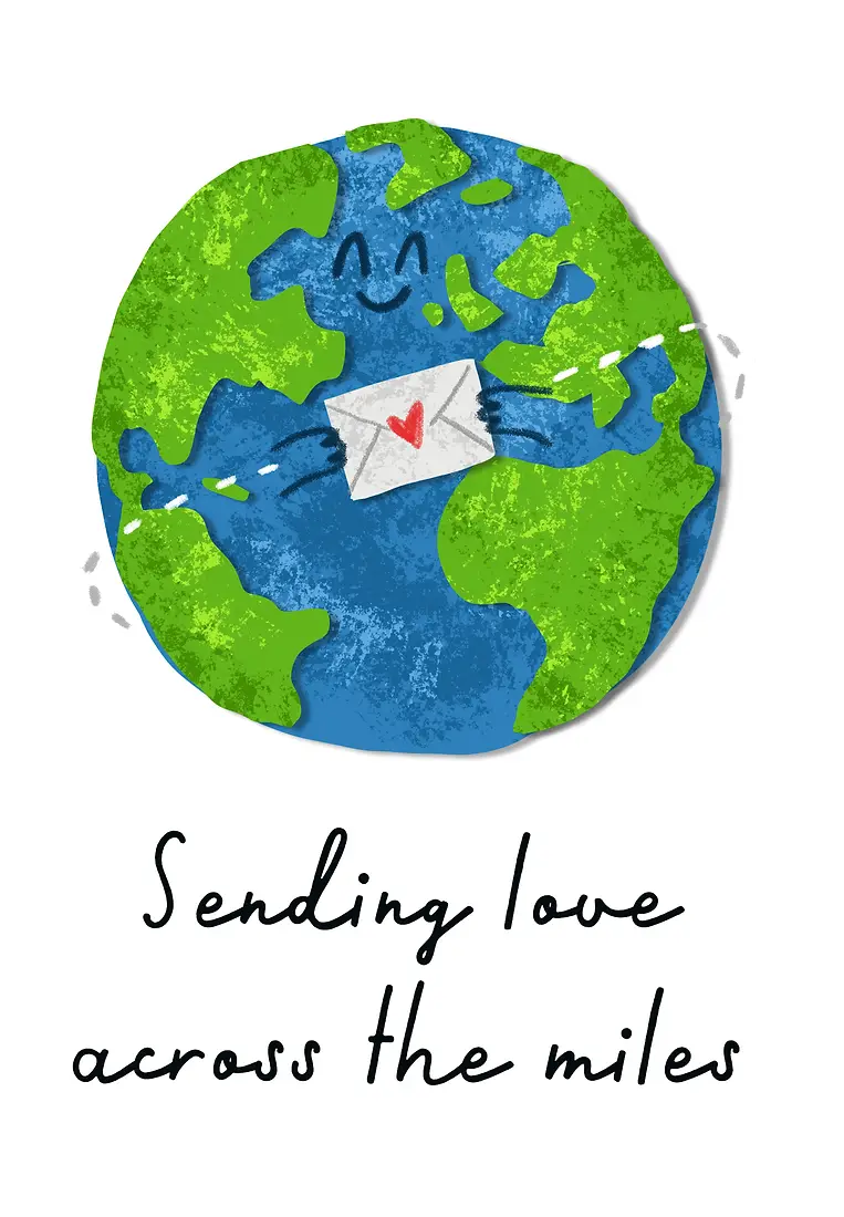 Sending Love Across The Miles