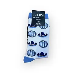 Blue TKO 'Junks and Dim Sum' Socks
