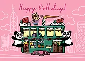 Happy Birthday HK Pink Tram