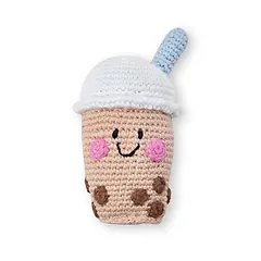Boba Tea Fair-Trade Rattle Doll