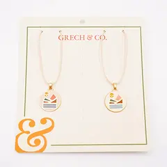 Kid's friendship necklace – Landscape