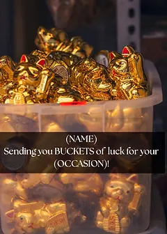 Buckets of Luck
