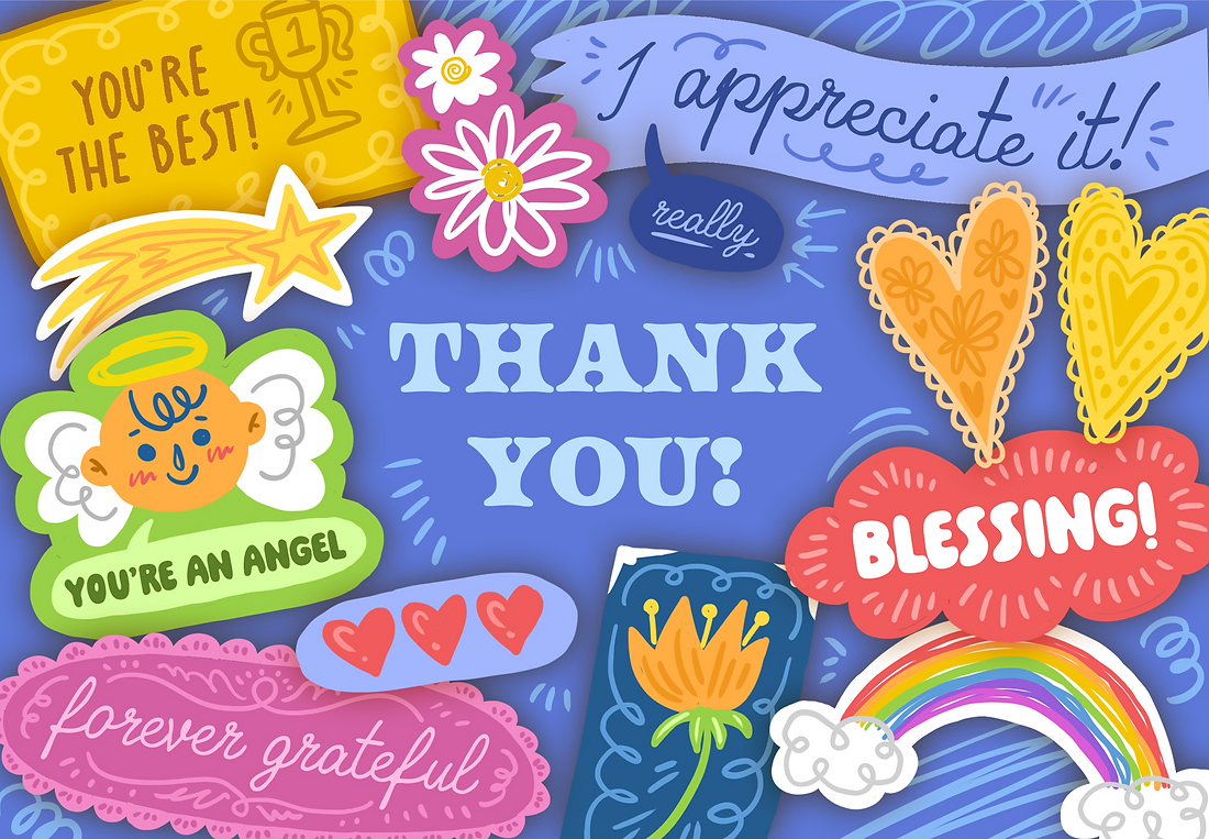 Thank You Stickers