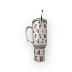 40oz Tumbler - Lucky Cat textured