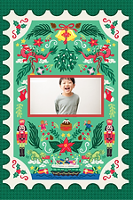 Festive Christmas Hong Kong Green - Photo Upload