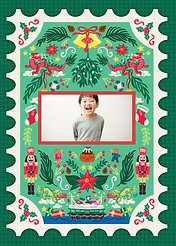 Festive Christmas Hong Kong Green - Photo Upload
