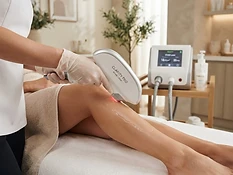 Soprano diode laser hair removal at beauty salon in Wokingham