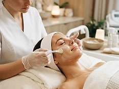 Facial treatment at beauty salon in Wokingham