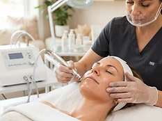 Microdermabrasion treatment at beauty salon in Wokingham