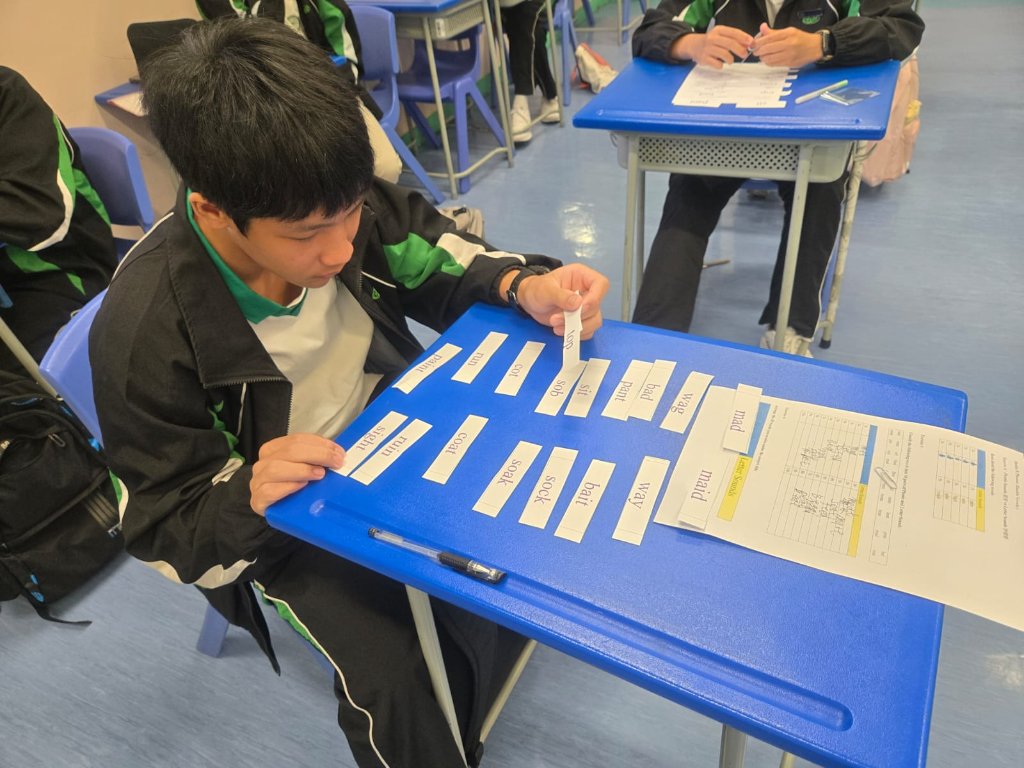 Students learning with Double R Phonics