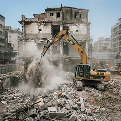 Demolición mecanizada