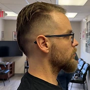 Burst fade haircut by Matthew Paul — barber in Flemington NJ