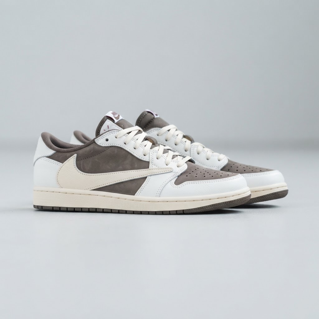 Travis Scott x Air Jordan 1 Low Reverse Mocha