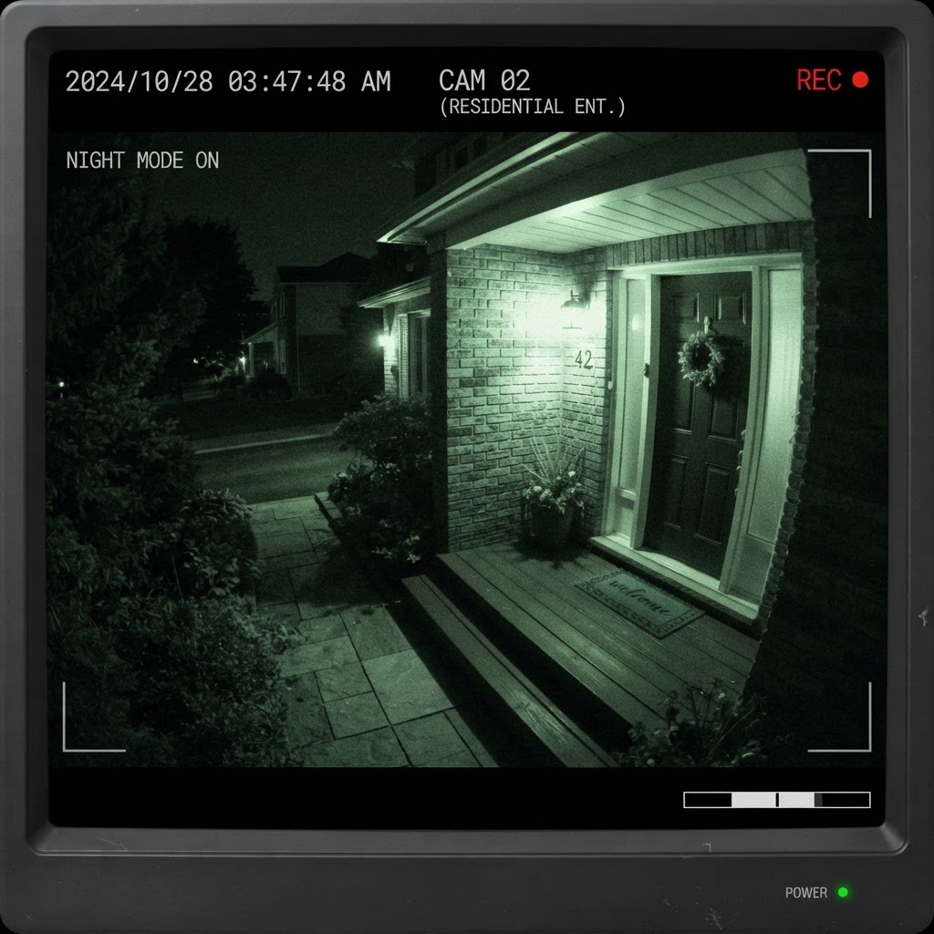 Home CCTV camera live view