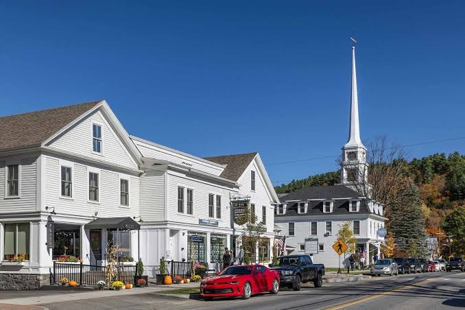 white church exterior reference