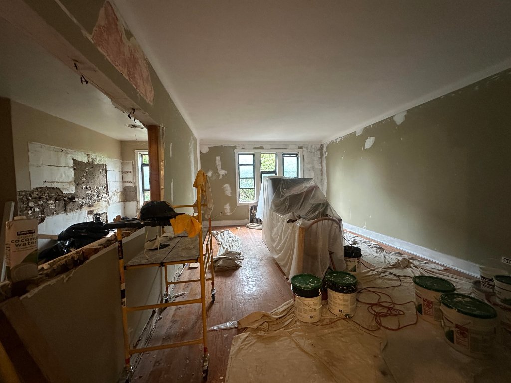 Kitchen & Living Room Fix & Flip · Apt A-42, 92-05 Whitney Avenue, Elmhurst, Queens before