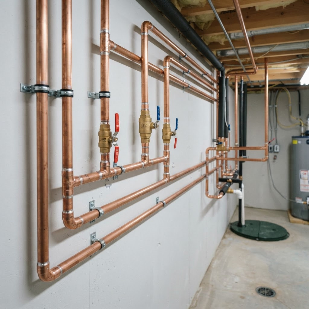 Copper Pipe Repair and Repiping