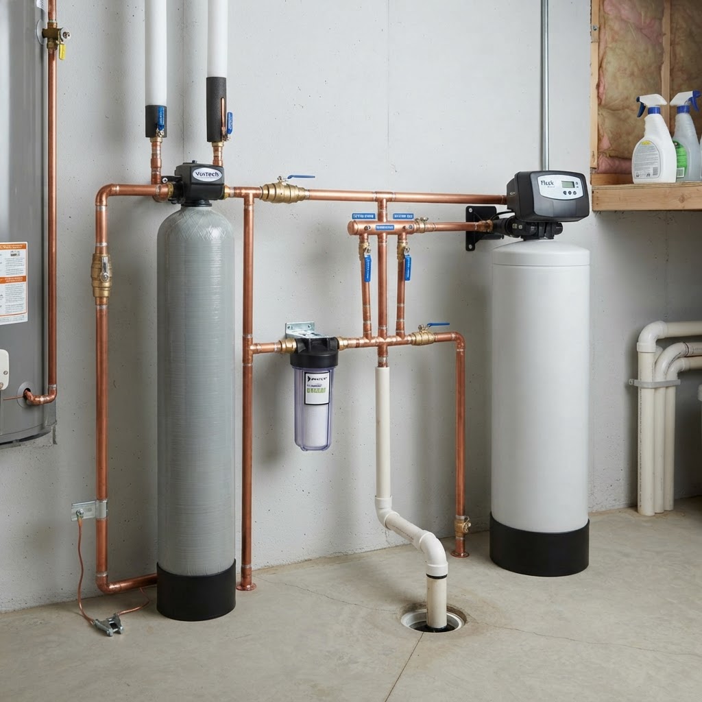Whole House Water Filtration and Softeners
