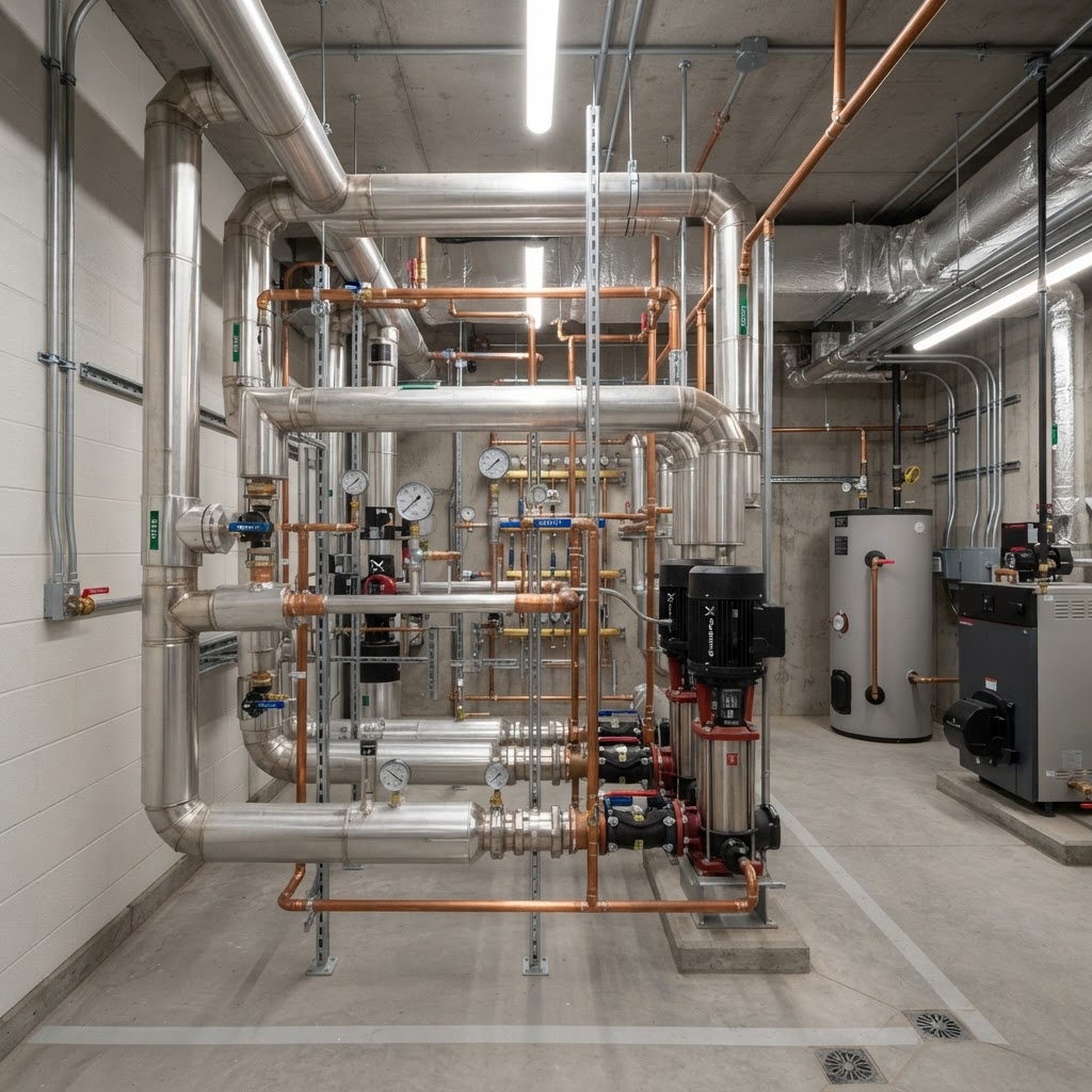 Commercial Mechanical Piping Project