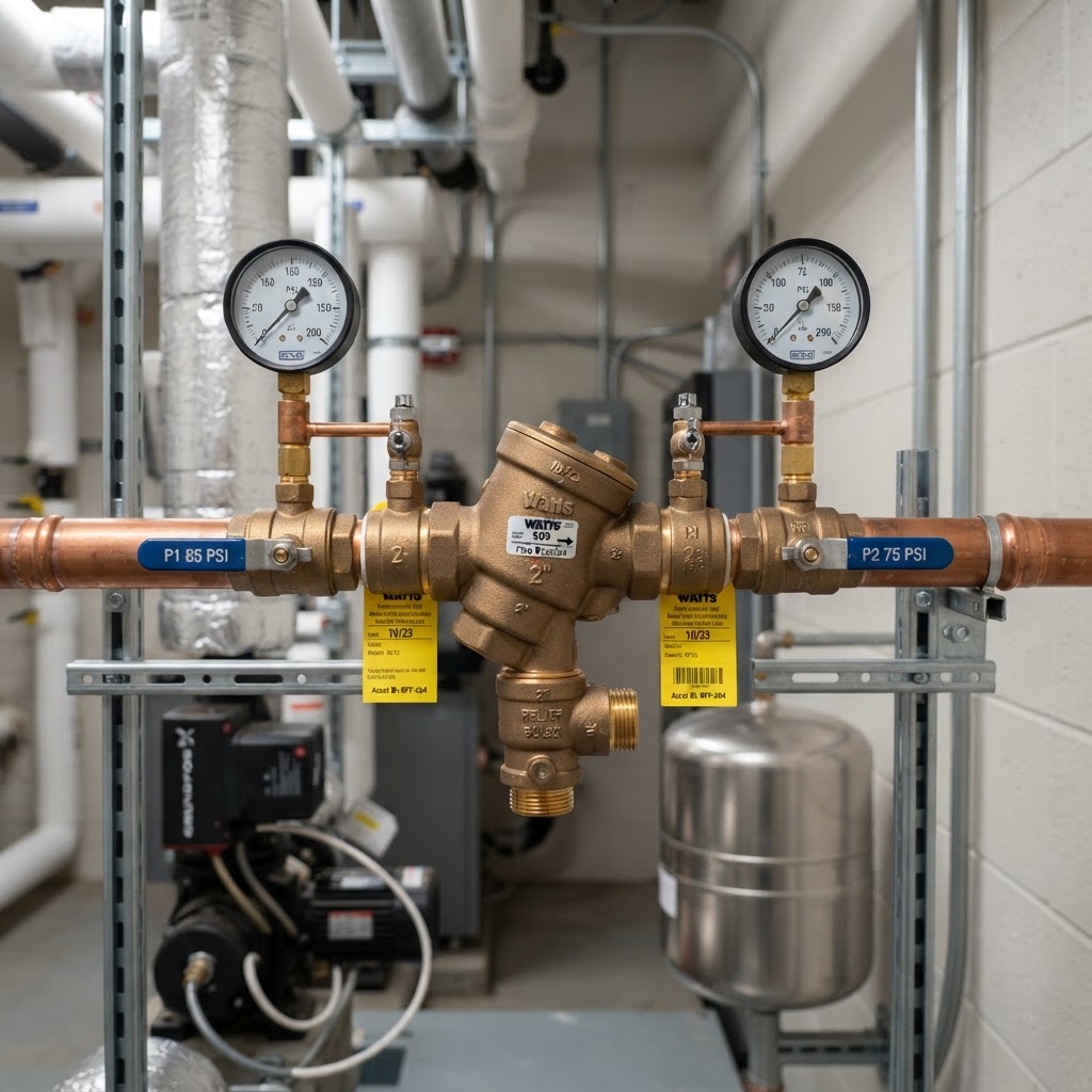 ASSE Certified Backflow Testing Assembly