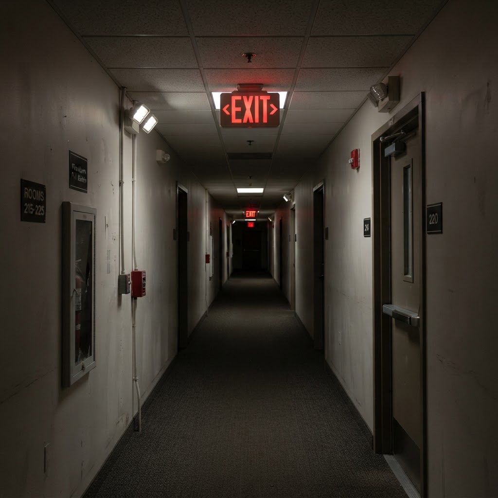 Exit Lighting installation by LD Electrical Service