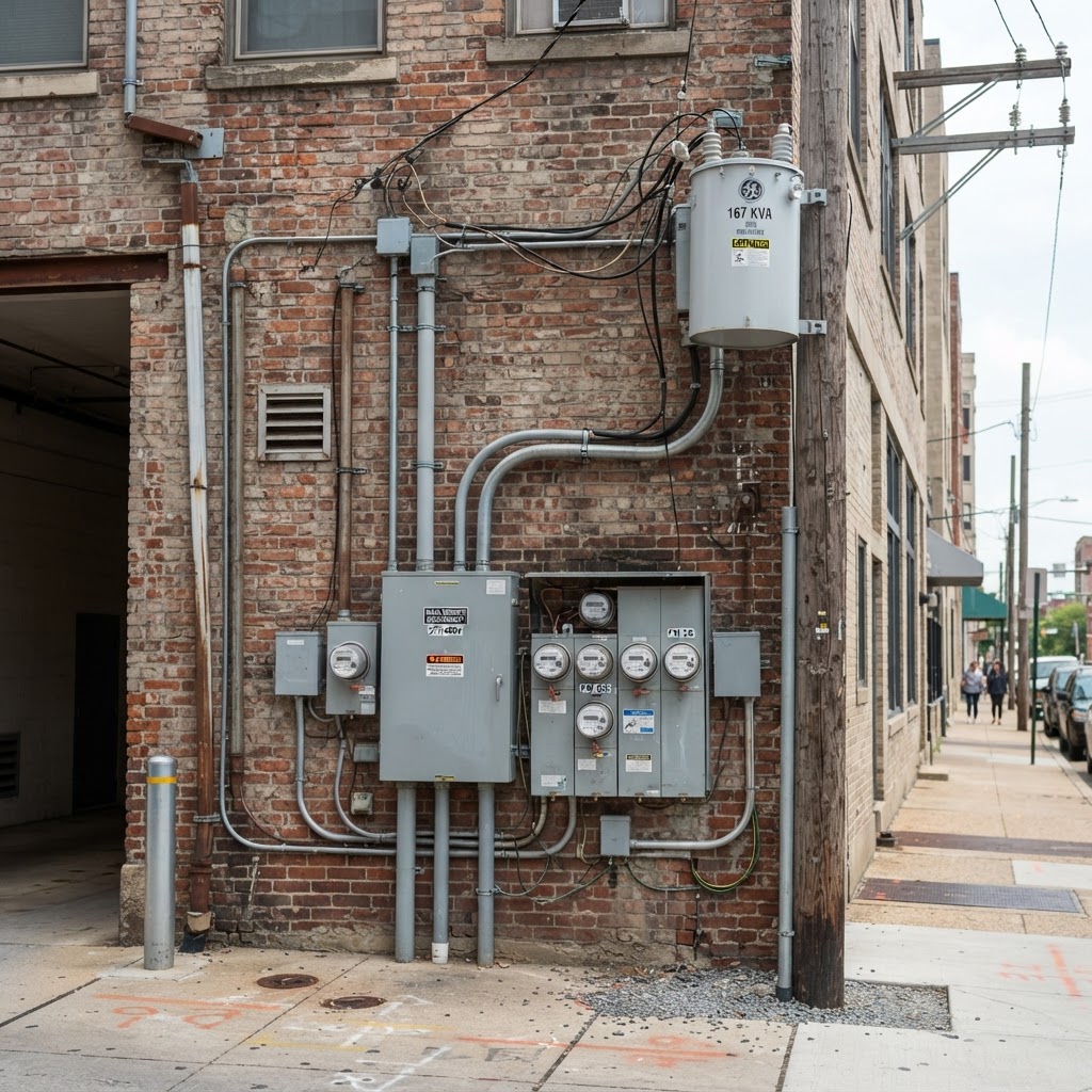 Electrical Utility installation by LD Electrical Service