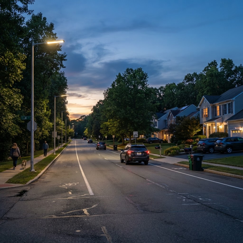 Street Lighting installation by LD Electrical Service