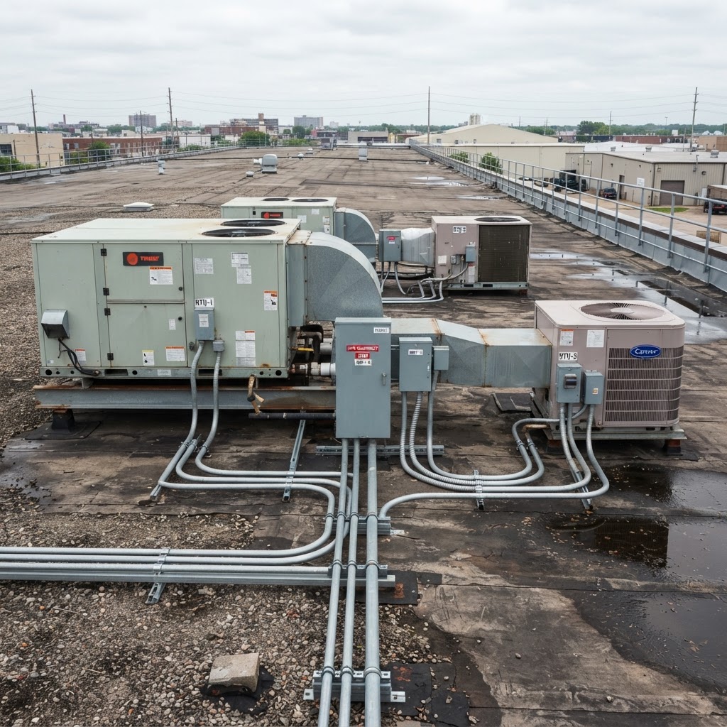 HVAC Power installation by LD Electrical Service